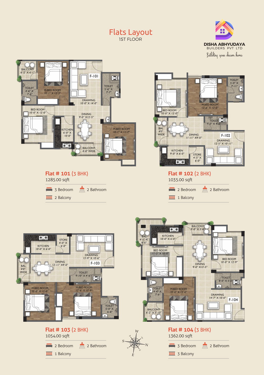Suchita Enclave Floor Plan