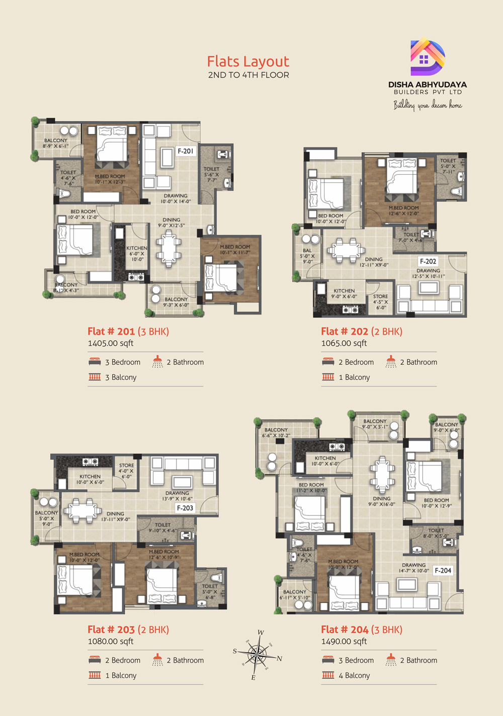 Suchita Enclave Floor Plan